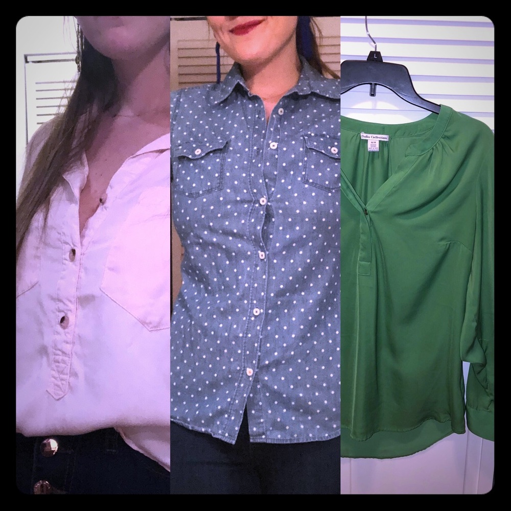 Button Up Bundle! S/M